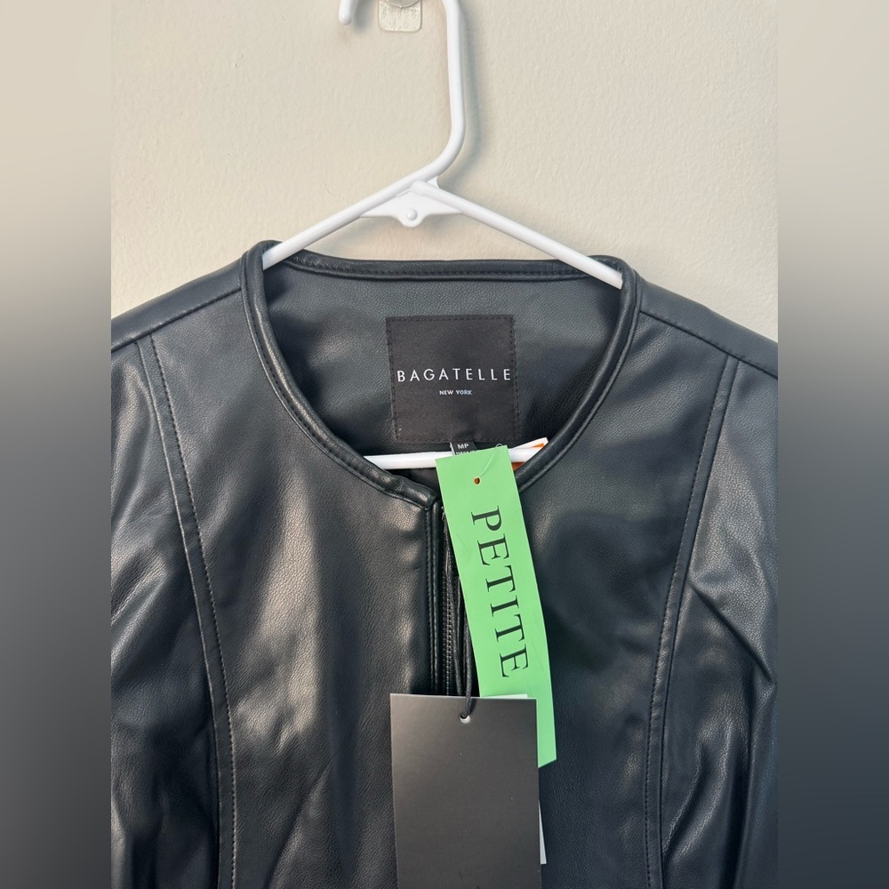 Bagatelle Womens Black Genuine - Jacket Soft (new with tag) - Picture 8 of 13